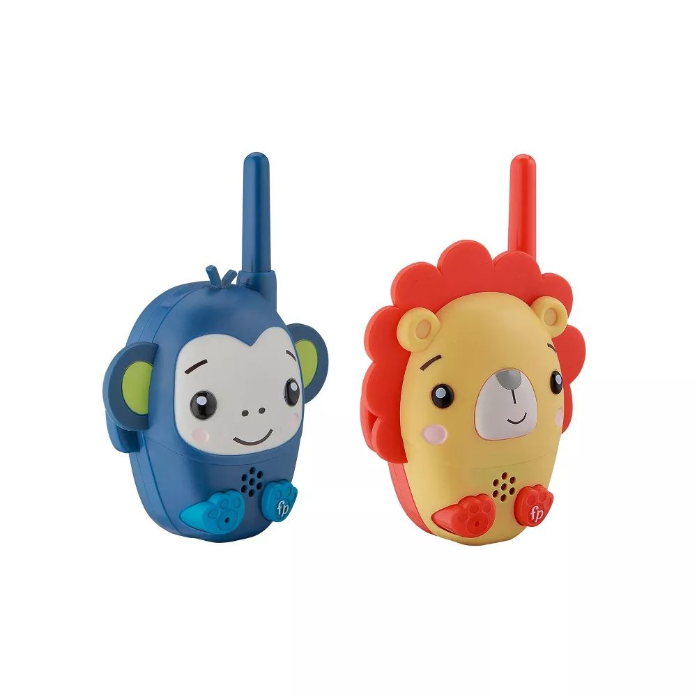 Animal Cartoon Handle Walkie Talkies para crianças Diversão 100M Faixa de rádio bidirecional para o jogo ao ar livre