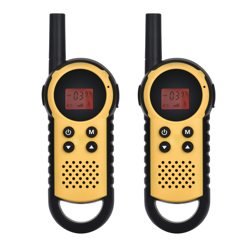 Walkie - talkie infantil - rango 3 - 5 km, 0,5w, 8 - 22 canales, con Vox y linterna