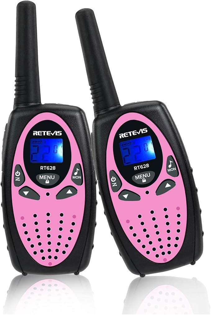 With LCD Display and Long-Range Communication cute 3miles Kids Walkie Talkie