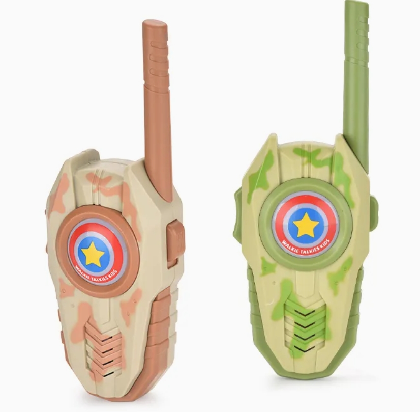 Walkie - talkie de camuflaje infantil - juguetes de comunicación al aire libre de larga distancia de 3 millas