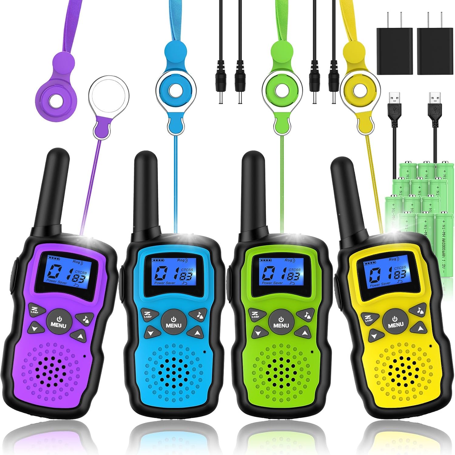 Kids Walkie Talkies - Portable Two-Way Radio with One-to-Many Communication