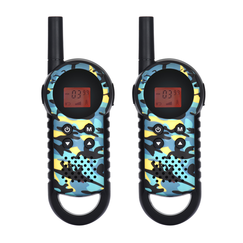 Walkie - talkie infantil - rango 3 - 5 km, 0,5w, 8 - 22 canales, con Vox y linterna