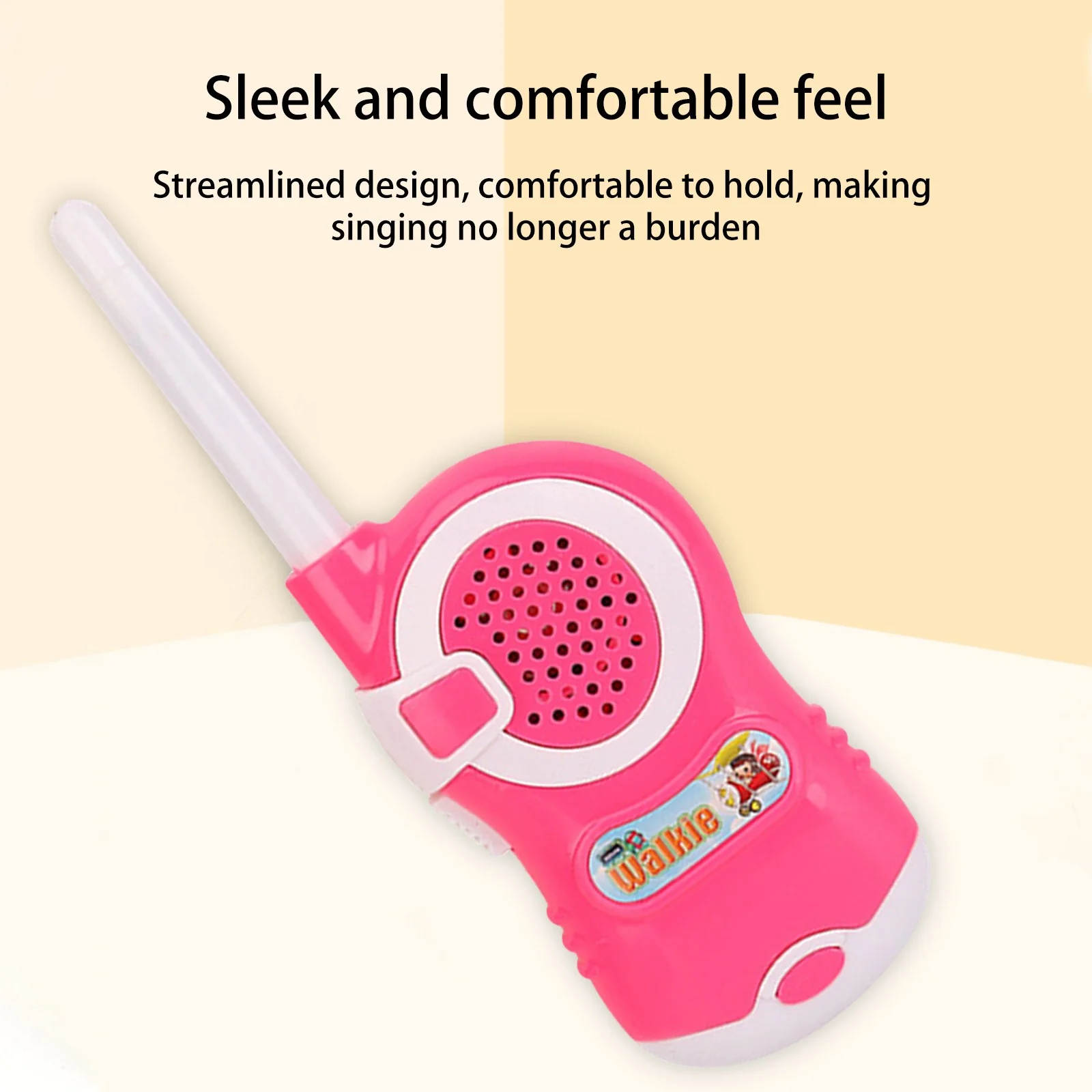 Kids Walkie Talkies – Interactive Communication, Stable Signal, Pink