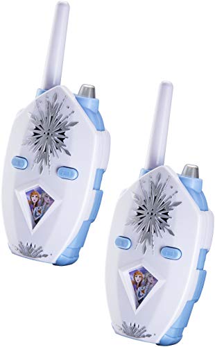 Kids Walkie Talkies – Light-Up Graphics, SFX Button, Push-to-Talk, Blue