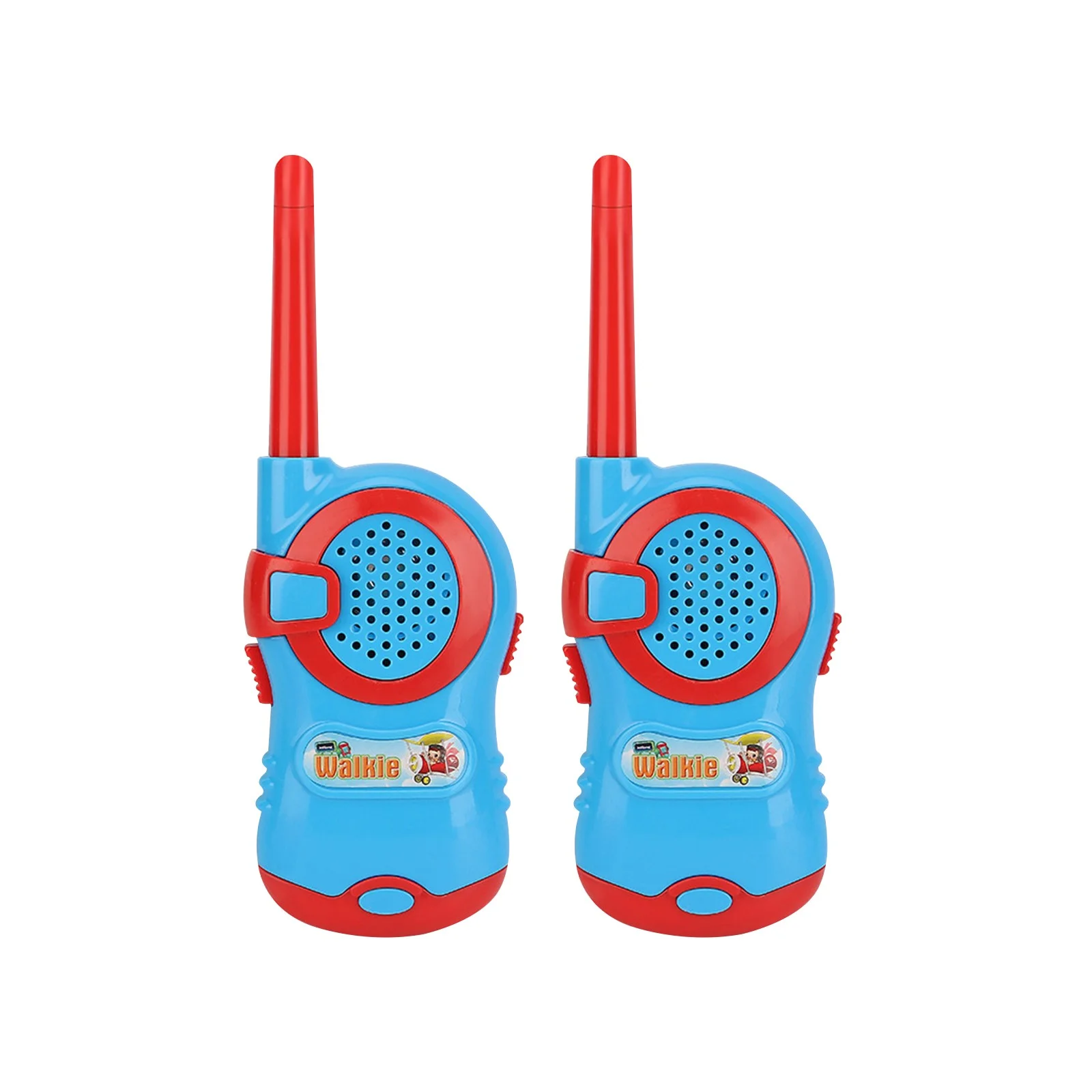 Kids' Walkie Talkie, Two-Way Communication, Blue and Red, Suitable for Ages 3+