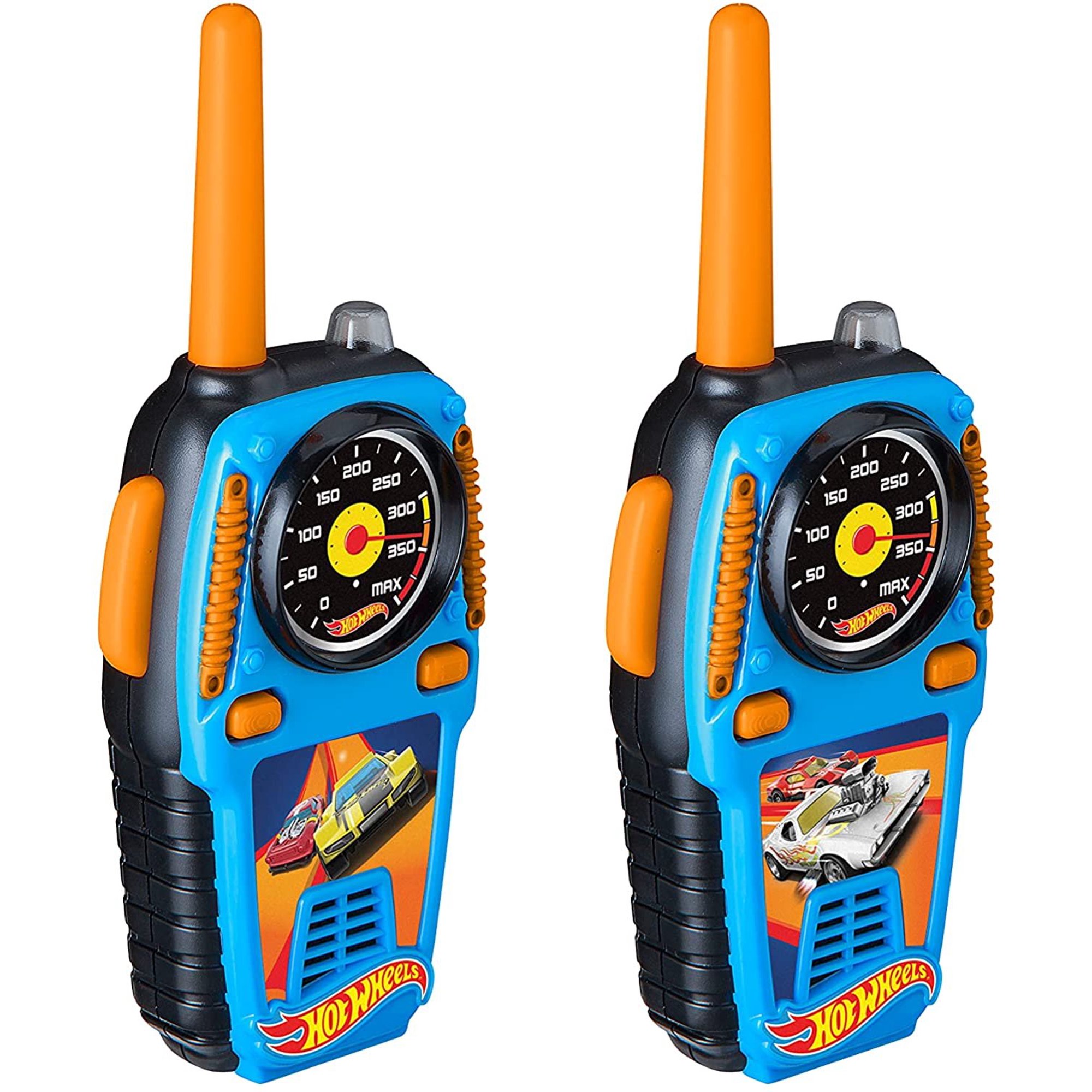 Hot Wheels-Themed Kids' Walkie Talkie, Two-Way Communication, Racing Style, Suitable for Ages 3+