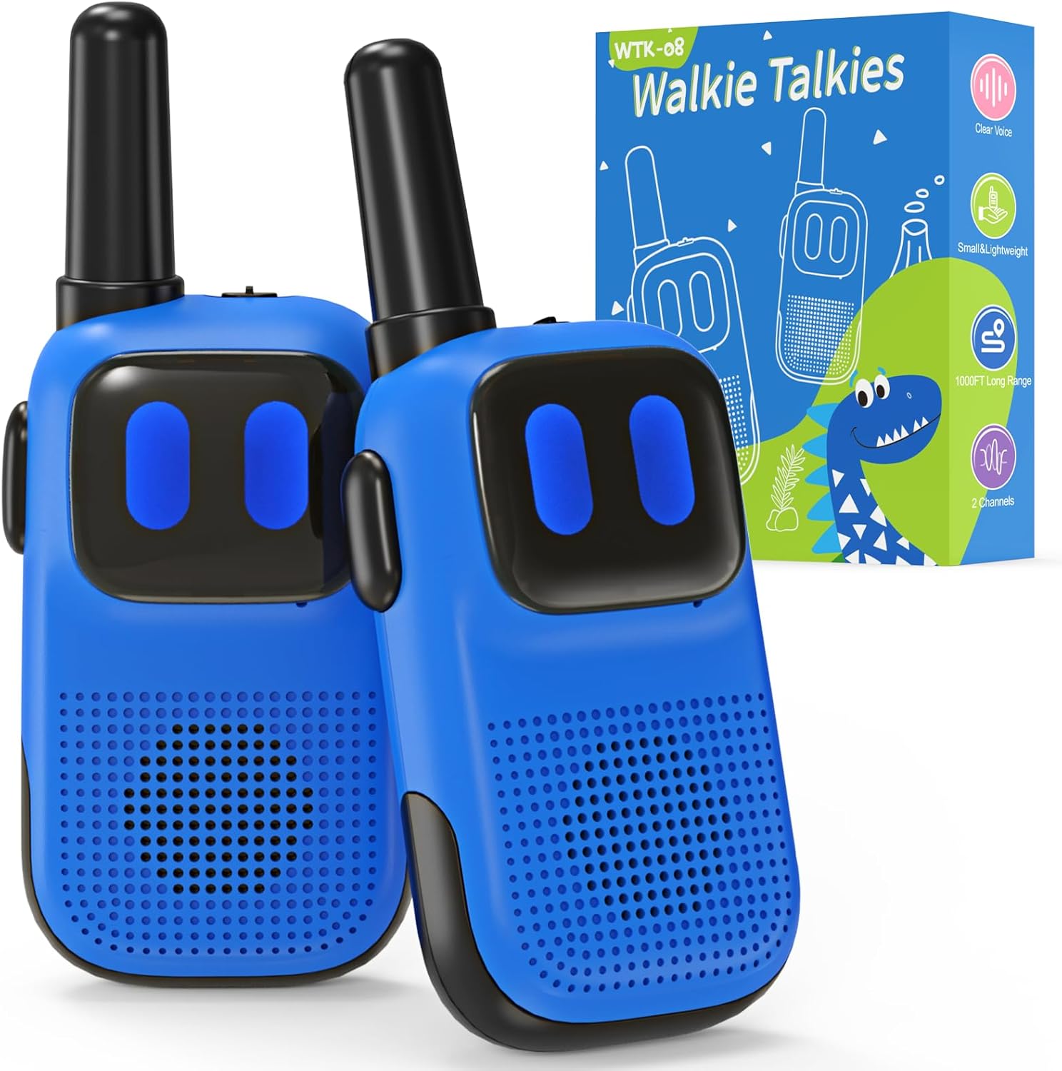 Lasten pisarankestävä Walkie Talkie - kestävä, helppokäyttöinen ja täydellinen ulkoilmaseikkailuihin