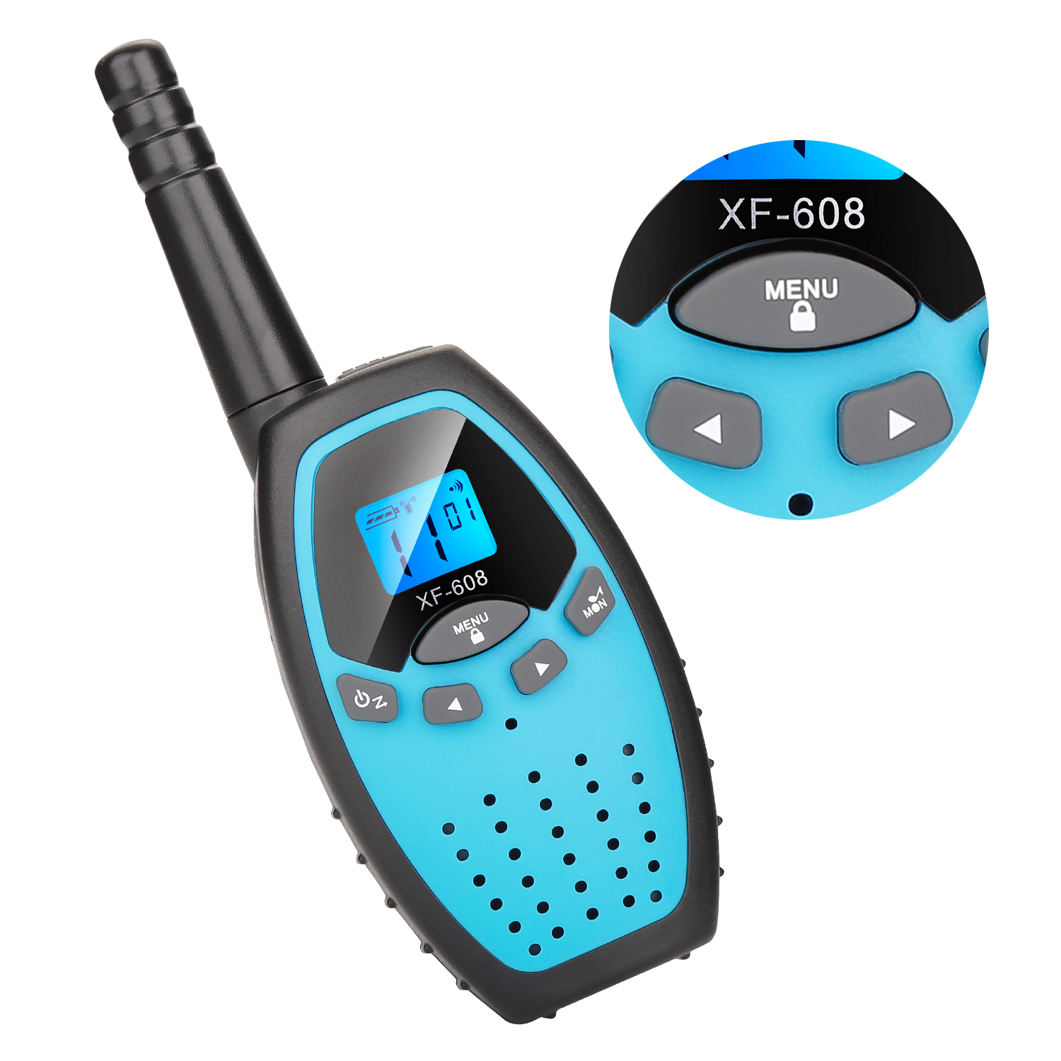 Kids Walkie Talkie - 1000m Range, LCD Screen, Clear Sound, Outdoor Fun