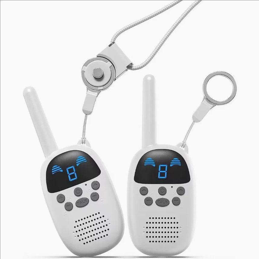 Kids Walkie Talkie - 3 Miles Range, 22 Channels with LED Display, Ideal for Outdoor Play