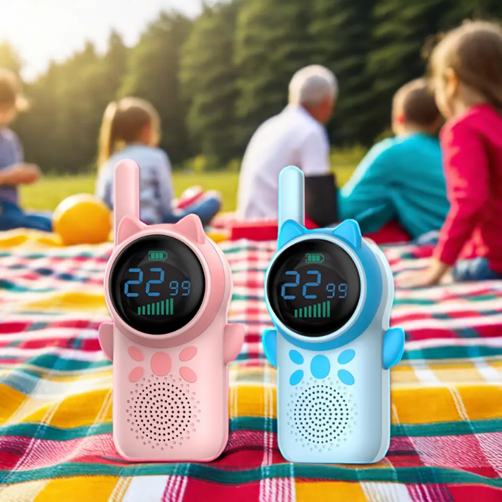 3KM Long Range Kids Walkie Talkie - Eco-Friendly Material, Perfect for Outdoor Play
