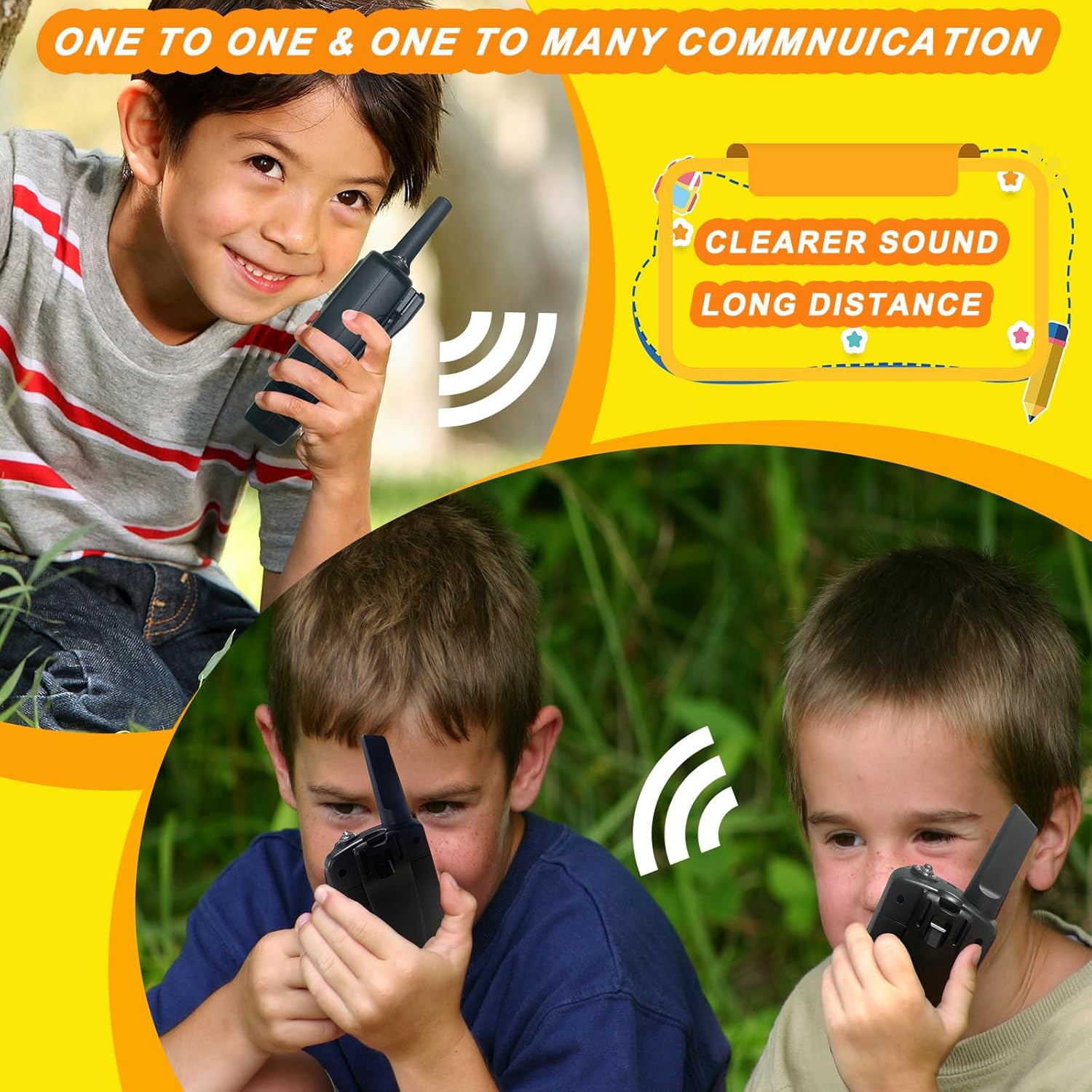 Long Range Walkie Talkies – Up to 20 Miles Communication, AAA Battery Powered, Ideal for Outdoor Adventures