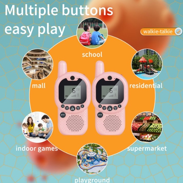 Adventure Walkie Talkies for Kids | 3-5KM Range Two-Way Radios