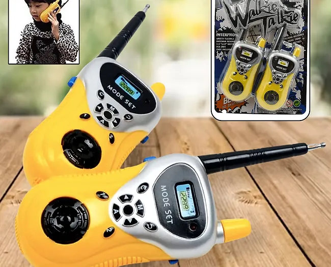 Kids Walkie Talkie - 100M Long Range, 22 Channels, Perfect for Outdoor Adventures