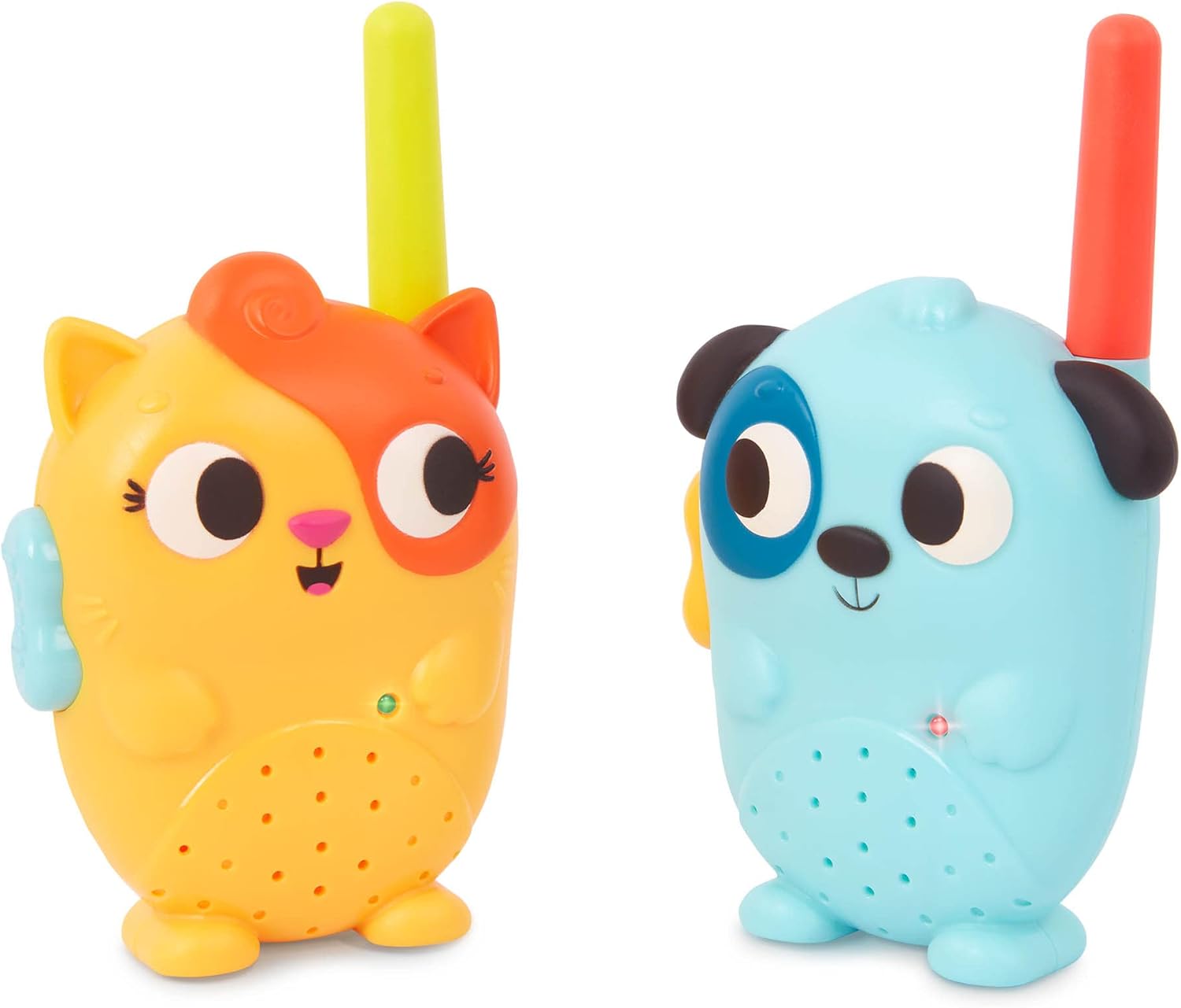 2-Mile Kids Walkie Talkie with Cute Animal Design, 22 Channels, Ideal for Indoor and Outdoor Play
