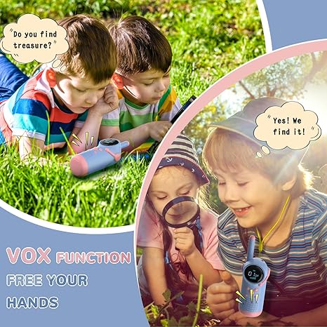 Portable Walkie Talkies for Kids – Adventure-Ready with Long-Range Communication