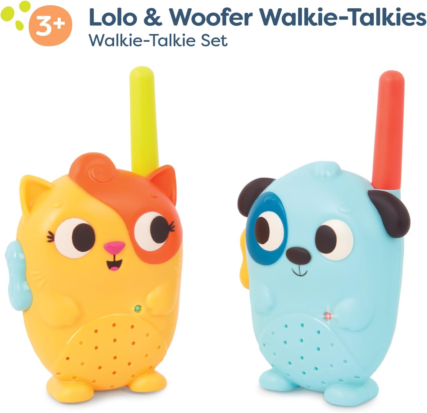 Blue Animal-Themed Kids Walkie Talkie - Sparks Creativity, Develops Communication Skills
