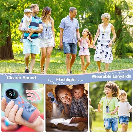 Portable Walkie Talkies for Kids – Adventure-Ready with Long-Range Communication