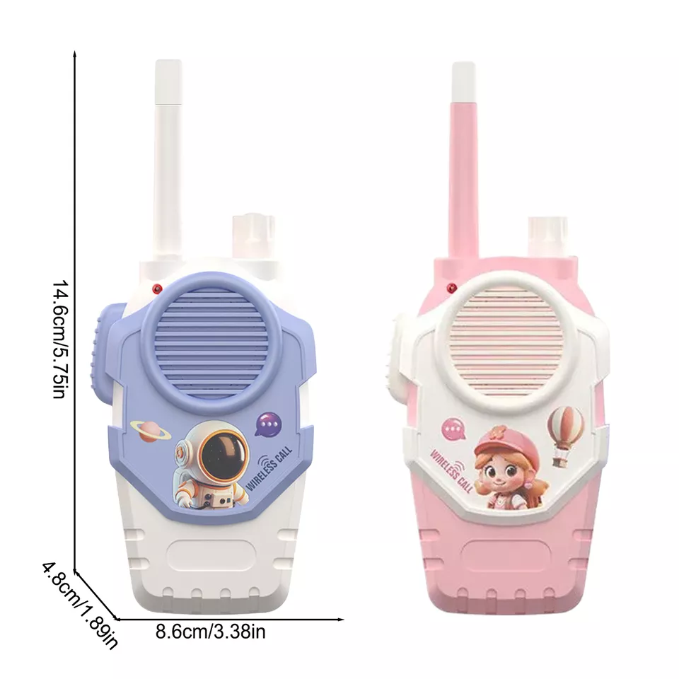 Søde og nemme at bruge Kids Walkie Talkies - Ideel til legedatoer og eventyr