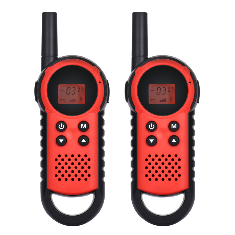 Walkie - talkie infantil - rango 3 - 5 km, 0,5w, 8 - 22 canales, con Vox y linterna
