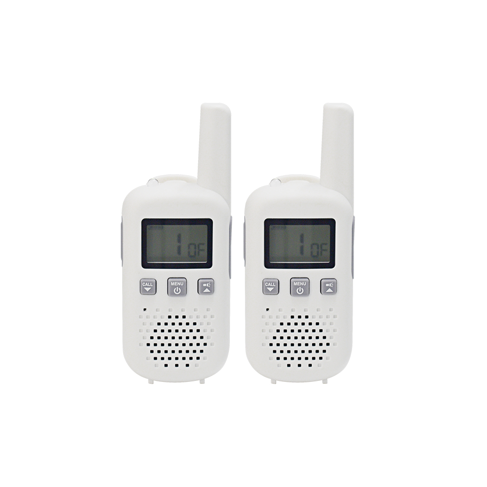 Dlouhý dosah Dětské Walkie Talkies s baterkou, 3-5 KM rozsah, 22 kanály a nouzové funkce