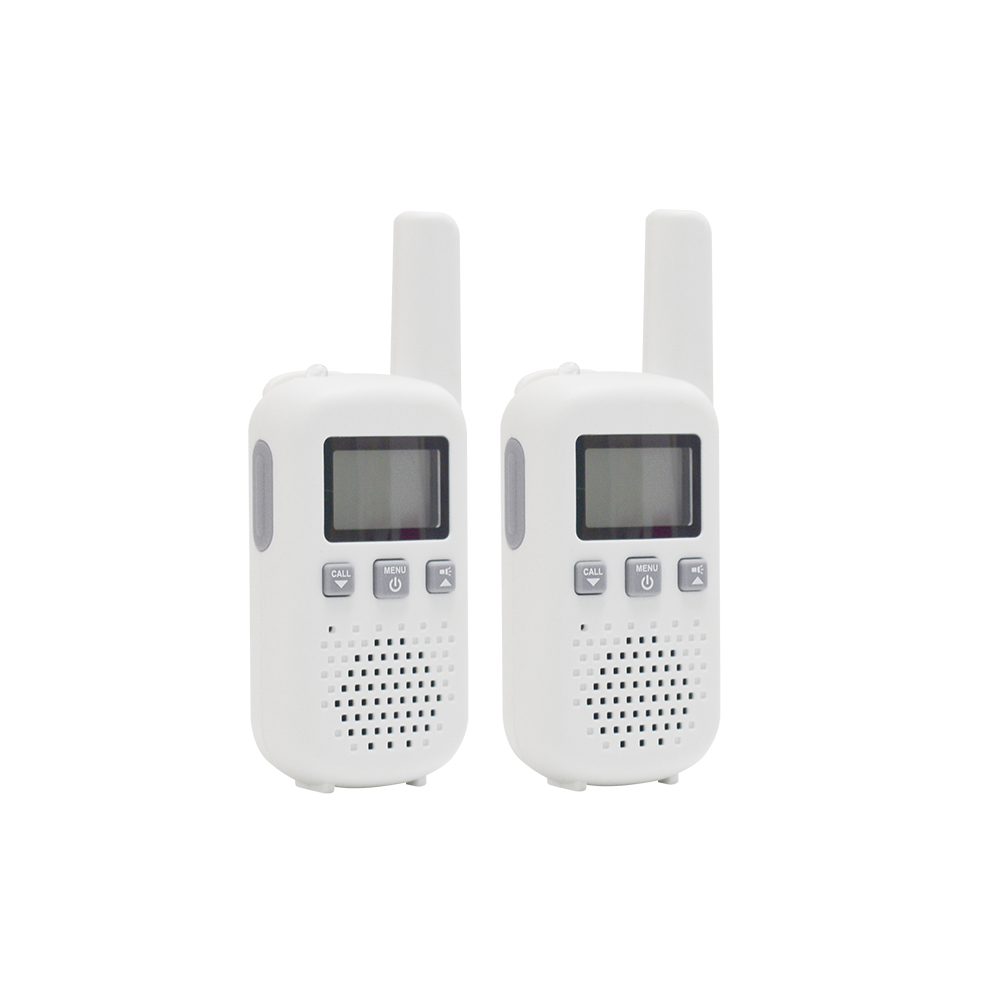 Dlouhý dosah Dětské Walkie Talkies s baterkou, 3-5 KM rozsah, 22 kanály a nouzové funkce