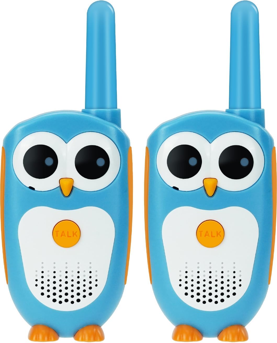 Children's Owl Walkie Talkie, 3-Mile Long-Range Two-Way Communication, Ideal for Outdoor Activities and Family Use