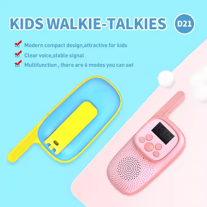 Kids Walkie Talkie - 3 Miles Range for Indoor and Outdoor Adventures