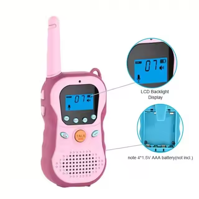 Kids Walkie Talkie - 3 Miles Range for Outdoor and Indoor Play