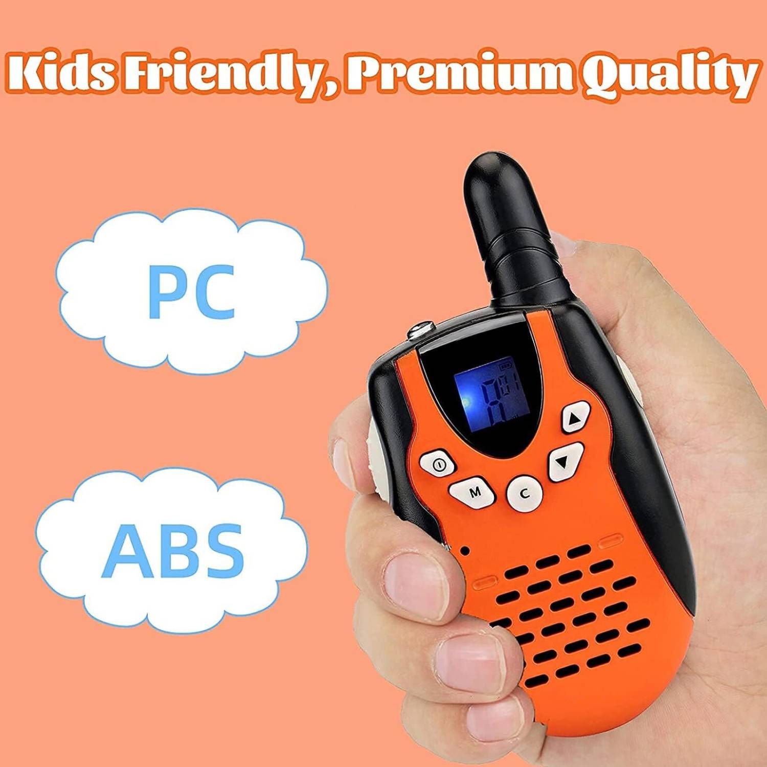 For Family Indoor Outdoor With Flashlight charging cradle Classical Rechargeable  0.5W kidsToy Walkie Talkie