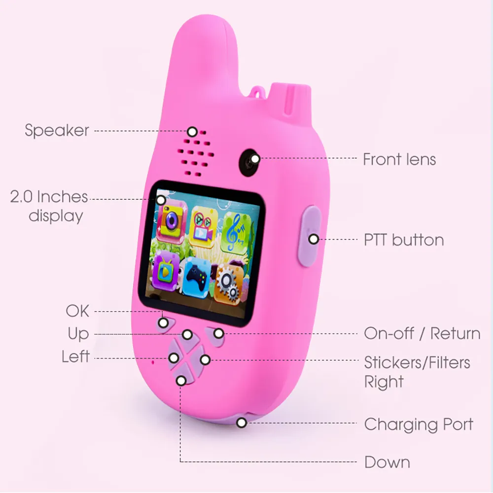 Flashlight Toy Walkie Talkie | Kids Walkie Talkies with 3 Miles Range | ToyWalkieTalkie.com
