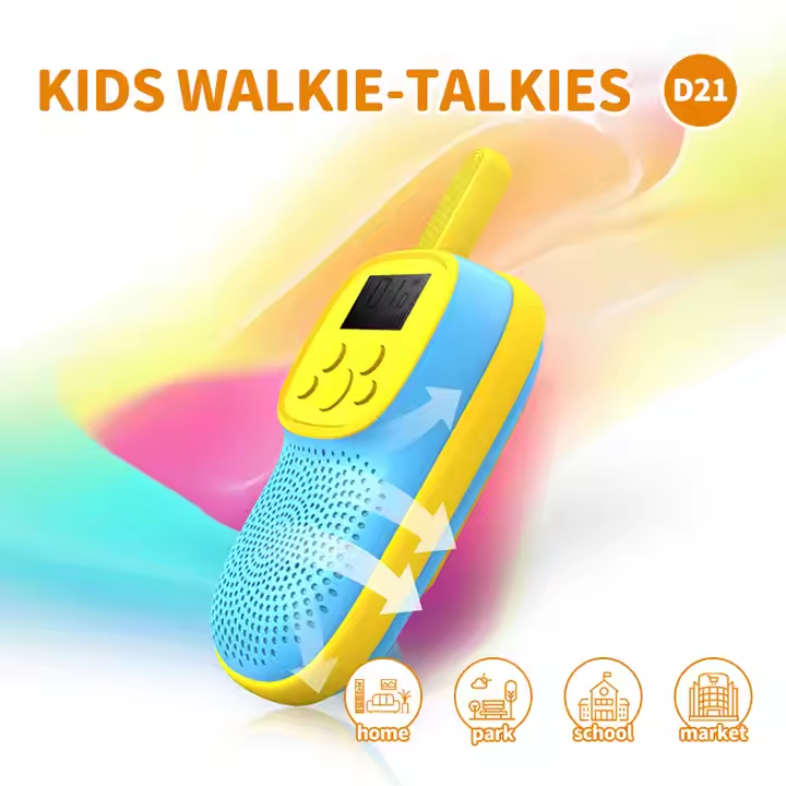 Kids Walkie Talkie - 3 Miles Range for Indoor and Outdoor Adventures