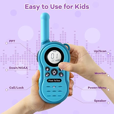 3～5 KM範囲の子供用インターホン｜インタラクティブ携帯型通信玩具