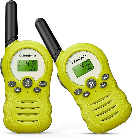 With Flashlight Simple Setting 3 Miles Range free license cute design 0.5W kids toy walkie talkie