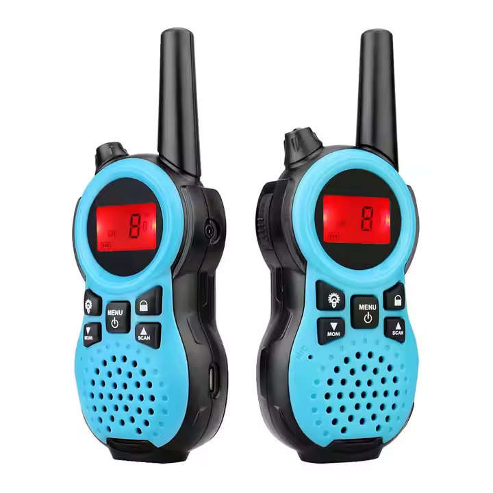 Kids Walkie Talkie with Flashlight and Camouflage Design - Outdoor Adventure Radio