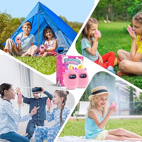 Upgraded Unicorn Kids Walkie Talkie with Glowing Eyes and Stable Signal - 3 Miles Range