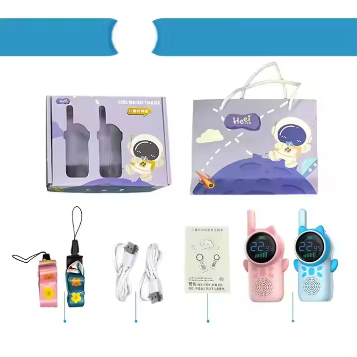 D25 Children's Toy Walkie Talkie with Recording Function - 3 Miles Range