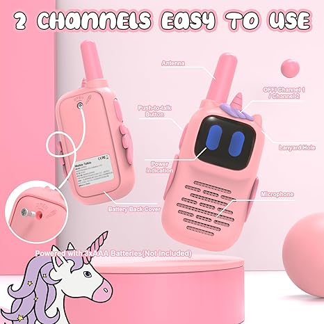 Flashlight Toy Walkie Talkie - Kids Walkie Talkies with 3 Miles Range