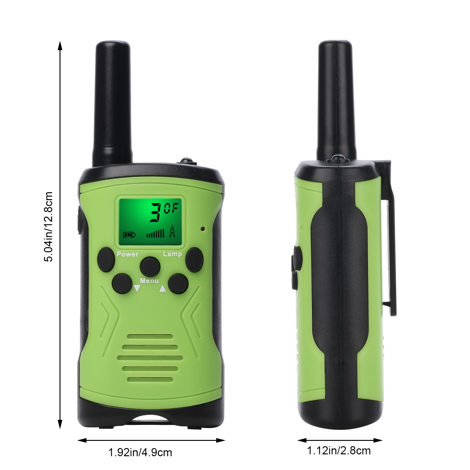 Børn Walkie Talkies - 3 Miles rækkevidde, 22 kanaler tovejs radio, ideel til udendørs eventyr
