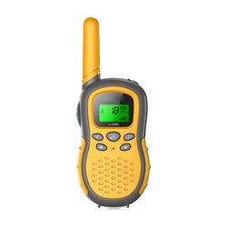 Portable 8-22 Channel Walkie Talkie with 3-5KM Range, VOX, and CTCSS Interference Eliminator