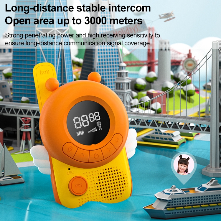 3km Range Children's Walkie Talkie – Durable and Easy-to-Use Communication Device for Kids