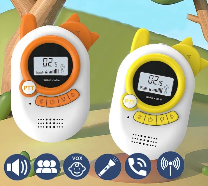 3km Range Walkie Talkie voor kinderen – Duurzaam en gebruiksvriendelijk communicatieapparaat voor kinderen